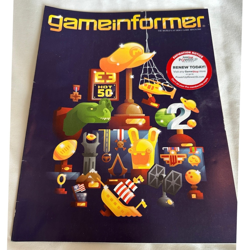 Game Informer Magazine Issue 292 August 2017 E3 Hot 50 Super Mario Odyssey Cover